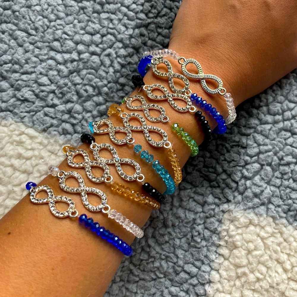 ♾♥️🔥Infinity charm bracelet🔥♥️♾